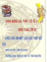 hình nón - nón cụt