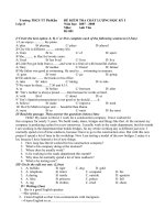 đe thi HKI-AV8 2007