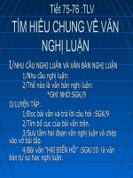 Tìm hiểu chung về văn nghị luận