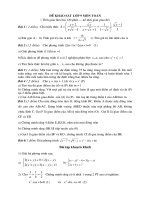 THI VÀO THPT THAI BÌNH 2009-2010