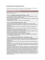 HD ôn thi tốt nghiệp THPT môn Địa lí năm 2009