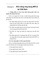 ĐỒ án THIẾT kế CÔNG NGHỆ CHUYỂN MẠCH NHÃN đa GIAO THỨC, chương 14 