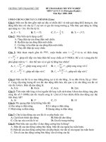 Đề-Đáp án Ôn thi TN-Quảng Nam(19)