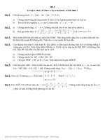 Đề ôn thi tuyển lớp 10 - Môn Toán - Đề 5