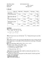 ĐỀ THI HK2 TOÁN 8 (ĐỀ SỐ 1)