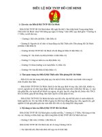 Điều lệ Đội TNTP Hồ Chí Minh