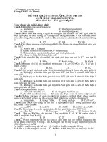 Đề thi thử ĐH-CĐ 2009 lần 1