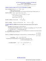 Đề thi thử ĐH số 2