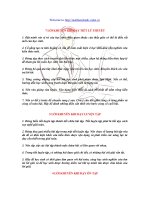 lời khuyên GVBM ôn-luyện-bài mới cho HS