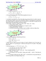 Bộ đề thi HK2 Toán 8 Tp. Phan Thiết (08-09)