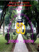 Tổng két phần Văn học (tiếp theo) - Hội giảng cấp huyện