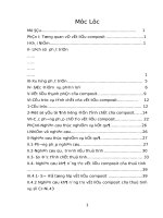 Bố trí lắp đặt hệ thống. Tính thuỷ lực hệ thống đường ống dẫn