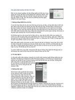 CÁC GIẢI PHÁP SAO LƯU HỮU HIỆU NHẤT