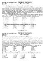 Kiem tra 15 phut lan 3 ky II lop 10 CB