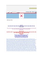 Lịch sử Hlh thanh niên Việt nam