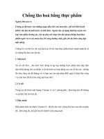 Chống lão hoá bằng thực phẩm 