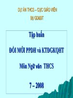 Đổi Mới PPDH Ngữ Văn