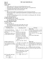 Ôn tập chương II