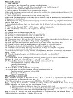 một số câu hỏi và bài tập ôn tập môn lí 9