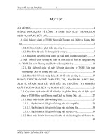 THỰC TRẠNG KẾ TOÁN TIÊU THỤ  SẢN PHẨM, HÀNG HÓA, DỊCH VỤ VÀ XÁC ĐỊNH KẾT QUẢ TIÊU THỤ TẠI CÔNG TY TNHH SẢN XUẤT THƯƠNG MẠI DỊCH VỤ HOÀNG ĐỨC LỢI