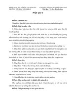 Nội quy Trường tiểu học