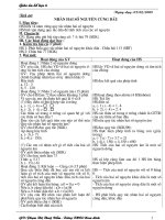 giao an lop toan 6 ca nam