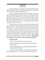 Phương hướng và một số giải pháp nhằm thu hút đầu tư trực tiếp của Mỹ vào Việt nam