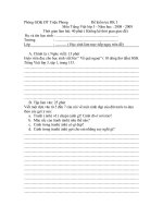 Đề thi HKI TViệt 3