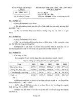ĐỀ THI HỌC SINH GIỎI VÒNG TỈNH LỚP 9 THCS NĂM HỌC 2010-2011 MÔN ĐỊA LÍ- SỞ GIÁO DỤC VÀ ĐÀO TẠO CÀ MAU