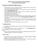 Hướng dẫn cấu hình outlook express 