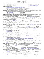 Đề ôn luyện số 9