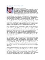 Trịnh Công Sơn- Tri kỉ của phận người