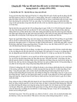 Ôn ĐH-Tiếp tục đổi mới đưa đất nước ra khỏi tình trạng khủng hoảng kinh tế - xã hội (1991-1995)