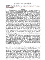 Ôn TN12-Đề 4: Tính nhân đạo của văn học