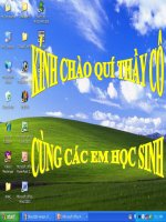 Tiết 25: Hệ điều hành Window