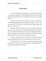 Tình hình hoạt động của  Chi nhánh Ngân hàng Công Thương Khu vực Ba Đình