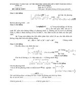 ĐỀ THI CHỌN HỌC SINH GIỎI CẤP TỈNH LỚP 12 THPT VÒNG 1 NĂM 2012 MÔN TOÁN - SỞ GIÁO DỤC VÀ ĐÀO TẠO LONG AN