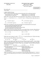 Đề thi thử Vật lý 2009 (897)