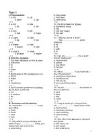 TRẮC NGHIỆM-TRÌNH ĐỘ A-CÓ KEY