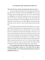 CÁC PHƯƠNG TIỆN THANH TOÁN QUỐC TẾ