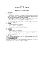 giáo án vật lý 10 nâng cao