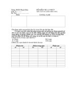 Đề kiểm tra 15phút Tiếng việt 6