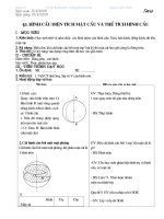 Giáo án hình học 9  tiết 62-64