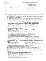 đề kiểm tra tiếng việt