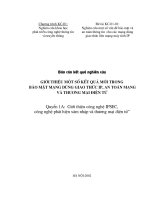 Giới thiệu công nghệ IPSEC, công nghệ phát hiện xâm nhập và thương mại điện tử 