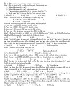 Đề OTDH cấp tốc 03