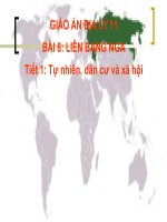 BÀI: LIÊN BANG NGA