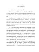 HOẠCH ĐỊNH CHIẾN lược KINH DOANH tại CÔNG TY sản XUẤT KINH DOANH vật LIỆU xây DỰNG LONG THỌ GIAI đoạn 2006   2010 