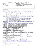 Đề thi Văn 9 tiết 155 đã trộn 1x4 hay lắm