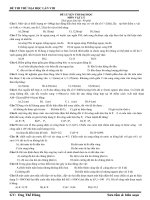 de thi thu DH moi nhat